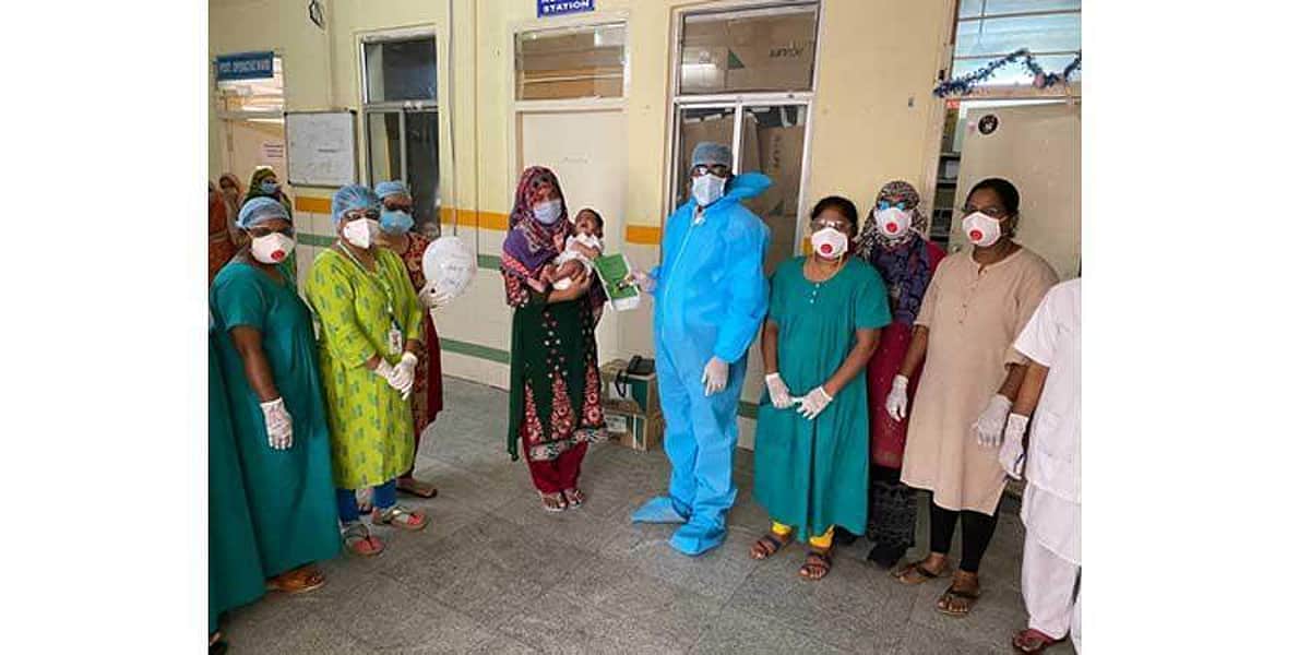 கரோனாவை வென்றவர்கள்.. தெலங்கானாவில் 44 நாள் குழந்தை, திண்டுக்கல்லில் 95 வயது மூதாட்டி