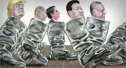 கரோனா நெருக்கடி: அதிகாரத்தை வலுப்படுத்தும் ஆட்சியாளா்கள்