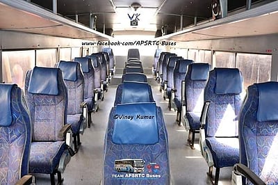 ஆந்திரத்தில் பேருந்துகளில் இருக்கை அமைப்பு மாற்றம்