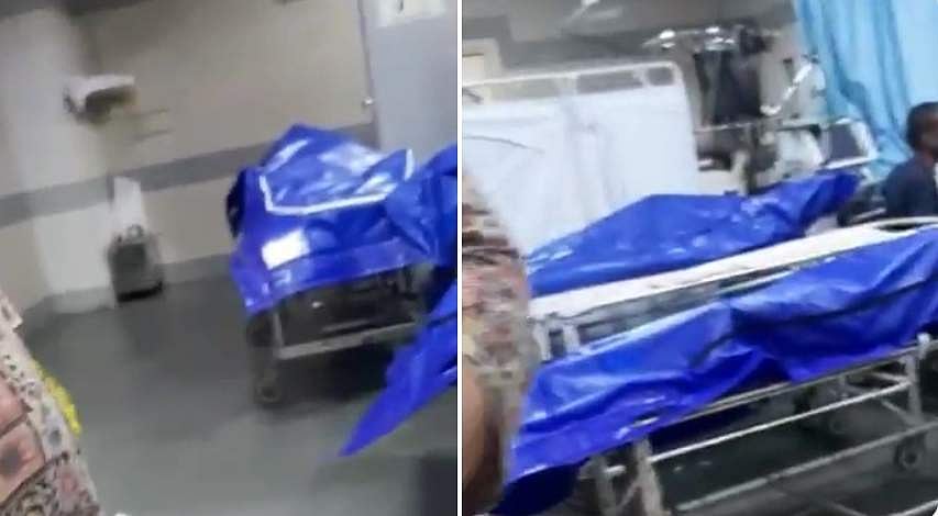 மும்பை: கரோனா நோயாளிகளுடன் பிளாஸ்டிக் பைகளில் சுற்றப்பட்ட உடல்கள் (விடியோ)