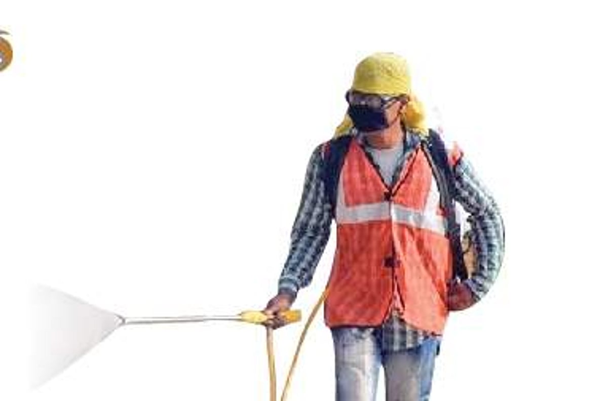 கிருமிநாசினி தெளிப்பால் பயனில்லை!