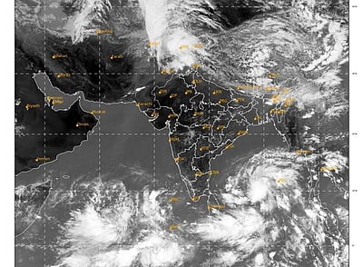 வங்கக் கடலில் ஆழ்ந்த காற்றழுத்தத் தாழ்வு பகுதி: தமிழகத்தில் மழைக்கு வாய்ப்பு