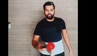 சச்சினைத் தொடர்ந்து கீப் இட் அப் சவாலை ஏற்றுக்கொண்ட ரோஹித் சர்மா & ரஹானே