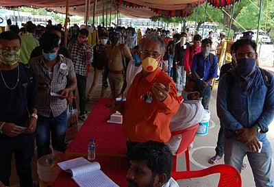 பிகாருக்கு சிறப்பு ரயில் மூலம் 1,464 பேர் அனுப்பி வைப்பு