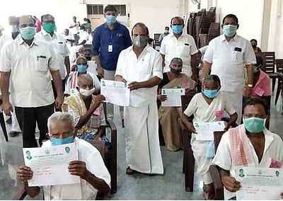 பவானியில் 464 பேருக்கு ரூ.55.68 லட்சம் நலத்திட்ட உதவிகள்