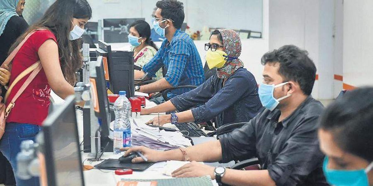 கரோனாவை எதிா்கொள்ளத் தயாராகும் அலுவலகங்கள்