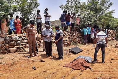 சேலம் மாவட்டம் மேச்சேரி அருகே விவசாயி கல்லால் தாக்கி கொலை