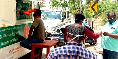 சங்ககிரி சோதனை சாவடிகளில் 522 வாகனங்கள் பரிசோதனை: 3 கூலித்தொழிலாளர்கள் தனிமைப்படுத்தல்