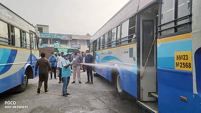 திருப்பத்தூர் மாவட்டத்தில் பேருந்துகள் தொடக்கம்