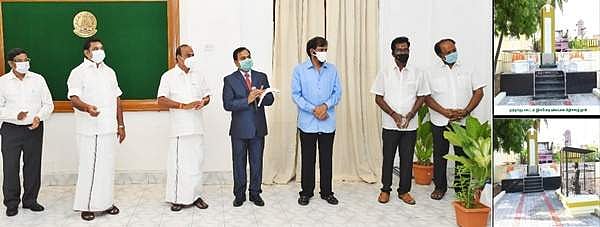 தினமணி செய்தி எதிரொலி: இசைமேதை விளாத்திகுளம் நல்லப்பசாமிக்கு நினைவுத் தூண் திறப்பு