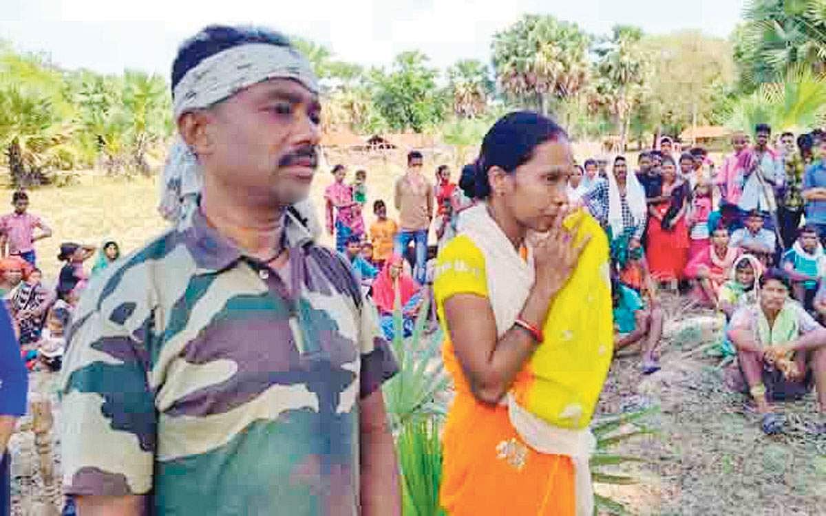 கணவனை மீட்டுவந்த நவீன சாவித்திரி!