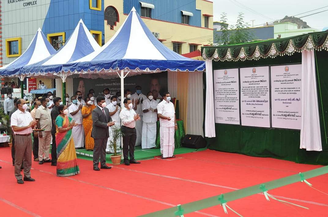 சேலத்தில் ஈரடுக்கு மேம்பாலம் திறப்பு - புகைப்படங்கள்