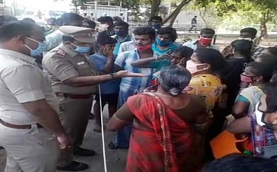 திருப்பூர் அரசு மருத்துவமனையில் பெண்ணின் சடலத்தை வாங்க மறுத்து உறவினர்கள் முற்றுகை