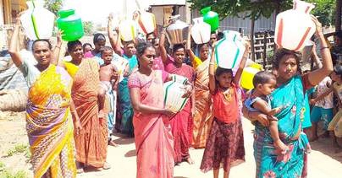 காடாம்புலியூரில் குடிநீா்த் தட்டுப்பாடு! பொதுமக்கள் தவிப்பு