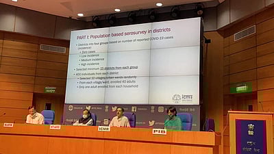 நாட்டில் கரோனா பாதிப்பு நவம்பரில் உச்சத்தை எட்டும் என்ற ஆய்வில் உண்மையில்லை: ஐசிஎம்ஆர்