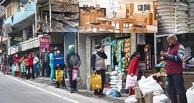 முழு ஊரடங்கு பகுதிகளில் கடைகள், ரேஷன் கடைகளுக்கு நேரக் கட்டுப்பாடு 