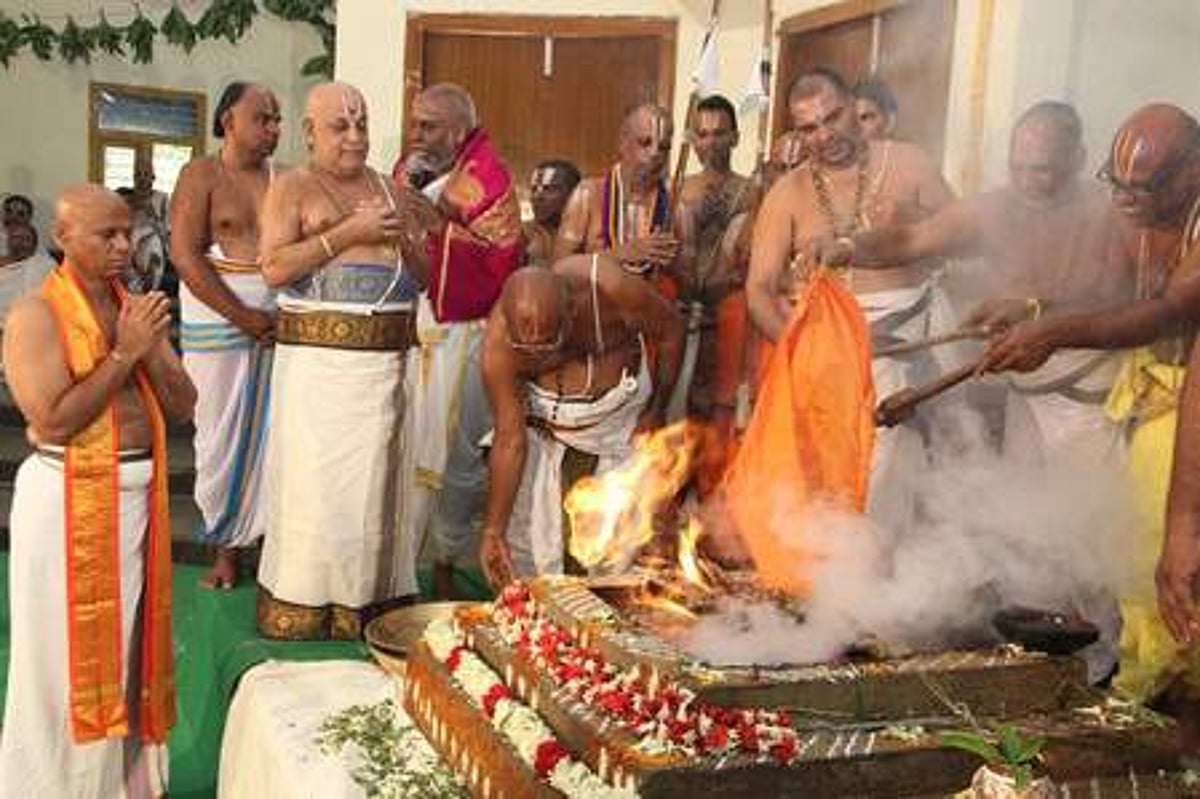 திருமலையில் விஸ்வ சாந்தி மகா யாகம்