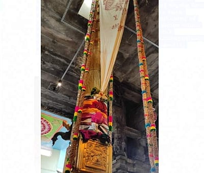 பக்தர்களின்றி சிதம்பரத்தில் ஆனித்திருமஞ்சன விழா கொடியேற்றம்