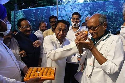 மாநிலங்களவைத் தேர்தல்: மத்தியப் பிரதேசத்தில் பாஜக, ராஜஸ்தானில் காங்கிரஸ் வெற்றி