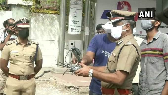 சென்னையில் பொது முடக்கம்: கண்காணிப்புப் பணியில் டிரோன் கேமரா, ஸ்பீக்கர் - ஏ.கே. விஸ்வநாதன்