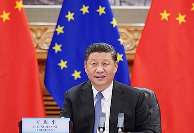சீன அரசுத் தலைவர்-ஐரோப்பிய ஒன்றியத்தின் புதிய தலைவர்கள் சந்திப்பு