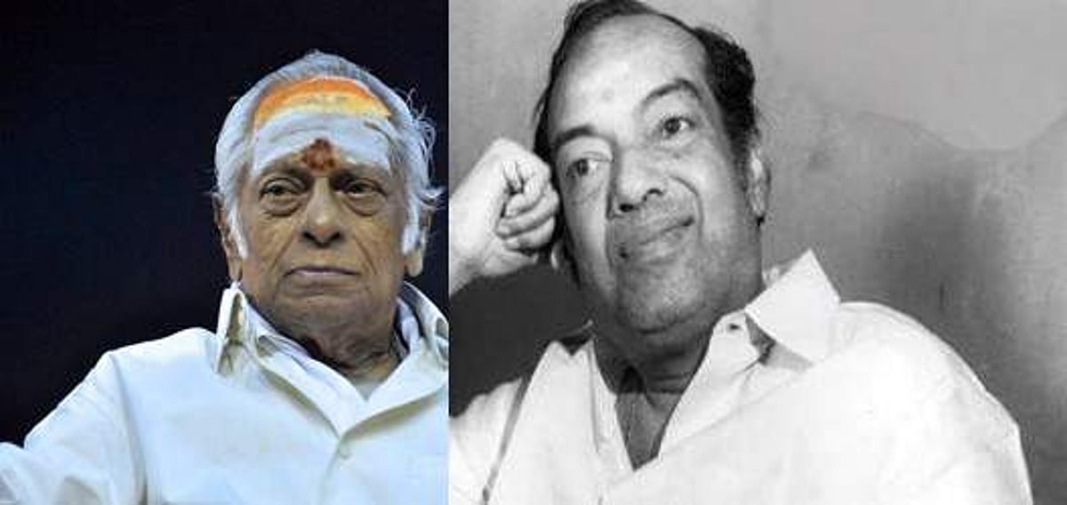 கண்ணதாசன் - எம்.எஸ்.வி. பிறந்த நாள்: அமெரிக்காவுக்கு அழைத்த கவிஞரைக் காப்பாற்ற கேசட் அனுப்பிய எம்.எஸ்.வி.