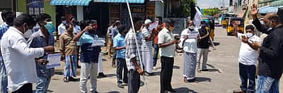 தமுமுக, மமக சாா்பில் ஆா்ப்பாட்டம்