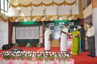 திருச்சியில் முதல்வர் ஆய்வு:  ரூ.25.53 கோடியில் புதிய கட்டடங்கள் திறப்பு