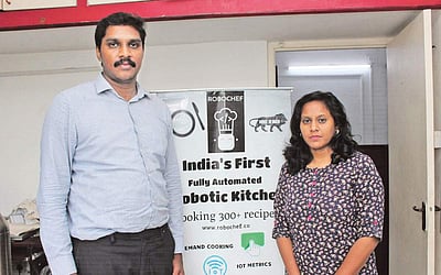 சமையல் செய்யும் தானியங்கி இயந்திரம்!