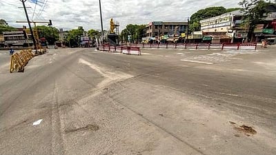 முழு பொதுமுடக்கம்: வெறிச்சோடியது மதுரை