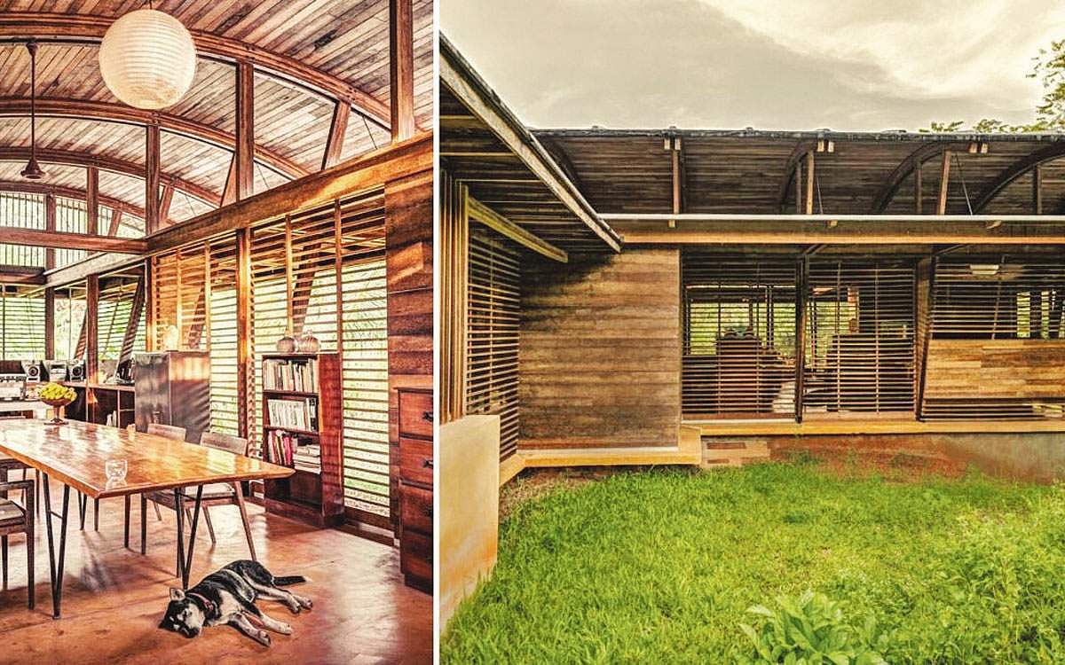 சுவர்கள் இல்லாத வீடு..!