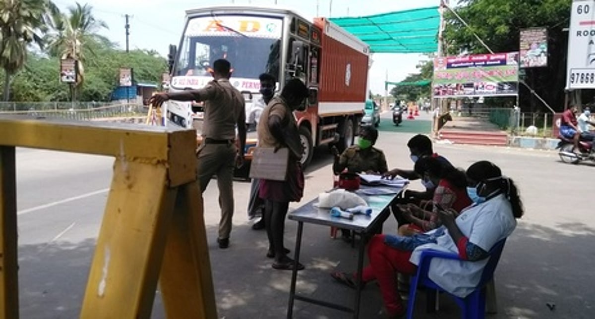 புதுவை அரசின் கெடுபிடியால் தவிக்கும் கடலூா் மக்கள்