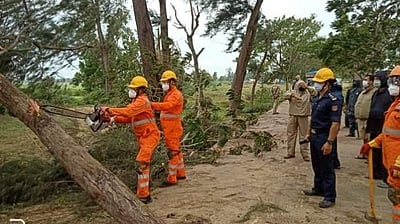 'உம்பன்' புயல் பராமரிப்புப் பணியில் ஈடுபட்ட என்.டி.ஆர்.எஃப். படையினர் 50 பேருக்கு கரோனா