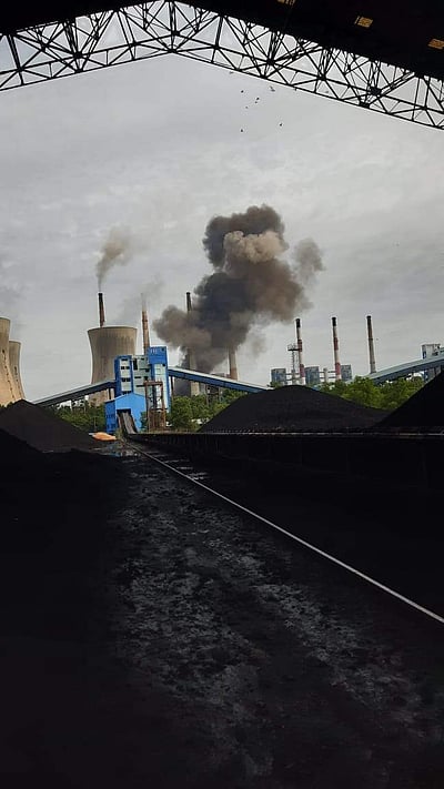 நெய்வேலி அனல்மின் நிலையத்தில் கொதிகலன் வெடித்து விபத்து - புகைப்படங்கள்