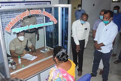 பொதுமக்கள் வீட்டிலிருந்தே கட்செவி அஞ்சல் மூலம் புகாா் அளிக்காலம்