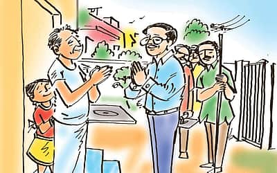 கரோனா தடுத்தாலும் கடமை தவறாத அலுவலர்கள்!