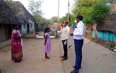 வைத்தீஸ்வரன்கோயில் பேரூராட்சியில் வீடு வீடாக பரிசோதனை