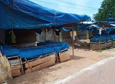 புதுக்கடை சந்தையில் வியாபாரிக்கு கரோனா: சந்தை மூடல்