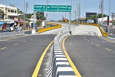 கோவை ஈச்சனாரி மேம்பாலம் மக்கள் பயன்பாட்டிற்கு திறப்பு