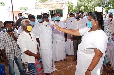 மதுரை மாவட்டத்தில் 6,441 இடங்களில் கரோனாபரிசோதனை முகாம் நடத்தப்பட்டுள்ளது: அமைச்சா்