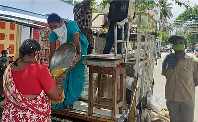 விரைவில் வீடு தேடி வரும் ரேஷன் பொருள்கள்! - அமைச்சர் சக்கரபாணி தகவல்