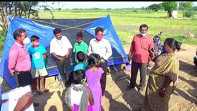 மன்னார்குடியில் 5 கொத்தடிமை குழந்தைத் தொழிலாளர்கள்  மீட்பு