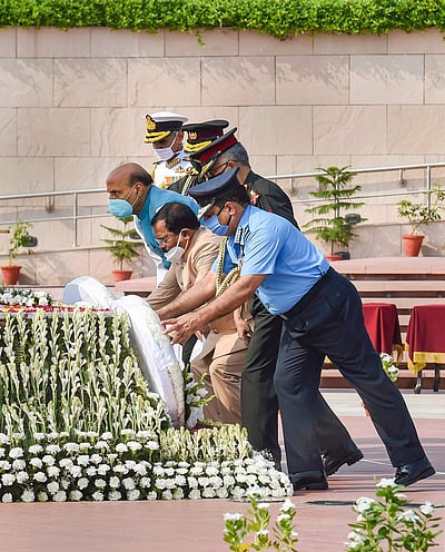 கார்கில் போர் நினைவு தினம் அனுசரிப்பு - புகைப்படங்கள்