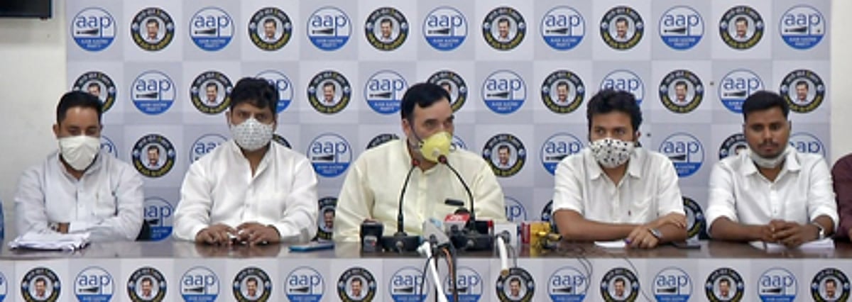 தில்லி மாநகராட்சிகள் வரிகளை உயா்த்தக் கூடாது: ஆம் ஆத்மி கண்டிப்பு