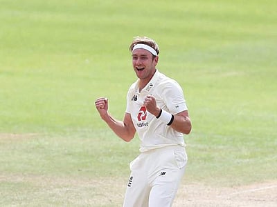 டெஸ்ட் தரவரிசையில் 3-ம் இடத்துக்கு முன்னேறினார் ஸ்டூவர்ட் பிராட்