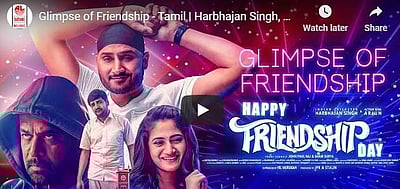 ஹர்பஜன் சிங், லாஸ்லியா நடித்த பிரண்ட்ஷிப் படத்தின் புதிய விடியோ வெளியீடு