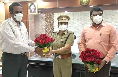 கரோனா பாதிப்பிலிருந்து மீண்டு பணிக்குத் திரும்பிய காஞ்சிபுரம் மாவட்ட ஆட்சியர்