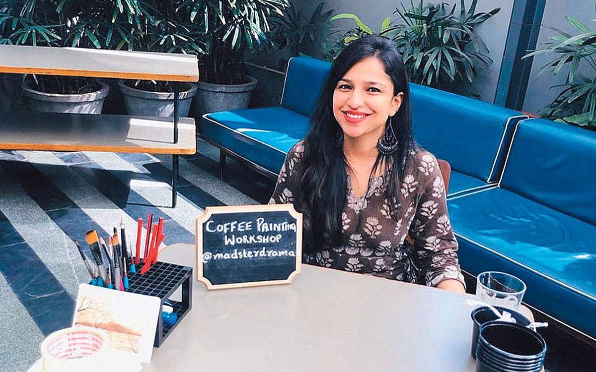 காபியில் கலைநயம்!