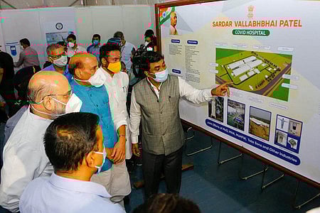 கரோனா காலத்தில் தில்லிவாசிகளுக்கு உதவுவதில் பிரதமா் உறுதியாக உள்ளாா்: அமித் ஷா