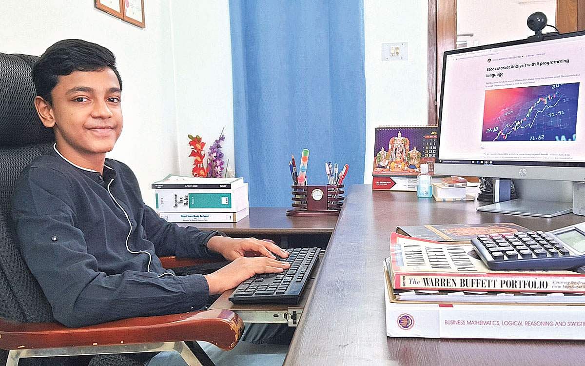 15 வயது முதலீட்டு ஆலோசகர்!